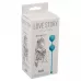 Голубые вагинальные шарики Love Story Empress Waterfall Breeze голубой 
