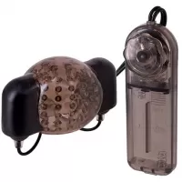 Стимулирующая насадка для головки DUAL POWER PENIS HEAD SLEEVE дымчатый 