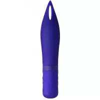 Синий мини-вибратор Airy’s Mystery Arrow - 15,2 см синий 