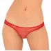 Соблазнительные трусики-бикини Pure NV Crotchless Panty черный S-M