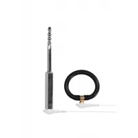 Уретральный плаг с электростимуляцией E-Stim серебристый 