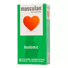 Презервативы анатомической формы Masculan Anatomic - 10 шт  