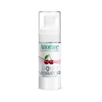 Жидкий вибратор со вкусом вишни Amoreane Cherry - 30 мл  