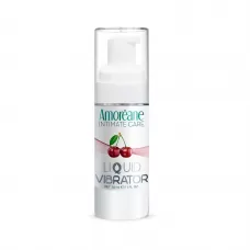 Жидкий вибратор со вкусом вишни Amoreane Cherry - 30 мл  