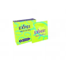 Ультратонкие презервативы Expert Invisible - 3 шт  