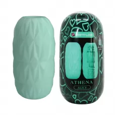 Зеленый мастурбатор Athena зеленый 