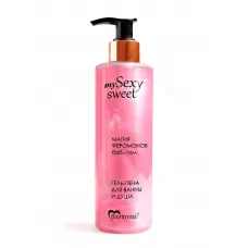 Гель-пена для ванны и душа Sexy Sweet с феромонами и ароматом бабл-гам - 200 мл  