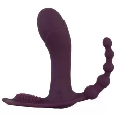 Фиолетовый вибратор для ношения в трусиках ARIVA RC Panty Vibrator фиолетовый 