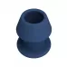 Синий анальный расширитель Jack Anal Plug S - 7,7 см синий 
