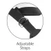 Кофейный страпон Strap-on Harness Cock - 15,2 см кофейный 