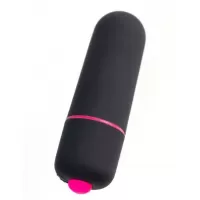 Черная вибропуля A-Toys Braz - 5,5 см черный 