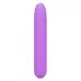Фиолетовый мини-вибратор Bliss Liquid Silicone Mini Vibe - 10,75 см фиолетовый 