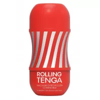 Мастурбатор Rolling Tenga Cup красный 