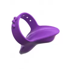 Фиолетовая вибронасадка на пальцы Finger Vibe фиолетовый 