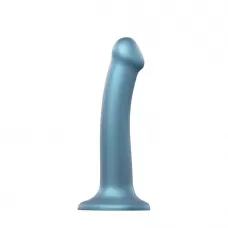 Голубой фаллоимитатор Mono Density Dildo Size M - 16 см голубой 