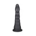 Комплект из трусиков Harness и двух насадок - 20 и 18 см черный с бежевым 