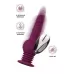 Фиолетовая мини-машина для секса Striker с пультом ДУ - 23,5 см фиолетовый 