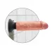 Вибромассажер-реалистик 6  Vibrating Cock - 17,8 см телесный 