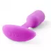 Розовая пробка для ношения B-vibe Snug Plug 1 - 9,4 см розовый 
