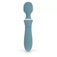 Жезловый вибромассажёр The Orchid Wand Vibrator деним (грязно-синий 