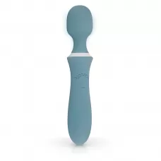 Жезловый вибромассажёр The Orchid Wand Vibrator деним (грязно-синий 