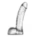 Прозрачный фаллоимитатор Ding Dong - 14 см прозрачный 