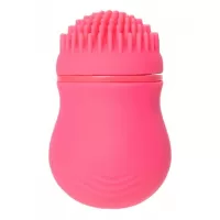 Розовый стимулятор клитора PPP CURU-CURU BRUSH ROTER розовый 