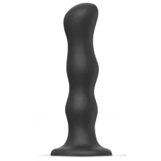Черная насадка Strap-On-Me Dildo Geisha Balls size M черный 