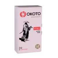 Тонкие презервативы OKOTO Ultra Thin - 12 шт  
