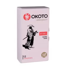 Тонкие презервативы OKOTO Ultra Thin - 12 шт  