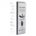 Чёрный интерактивный вибратор Kiiroo Ohmibod Fuse - 18 см черный 