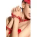 Манжеты с бахромой Queen of hearts Arabesque белый 