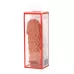 Насадка на фаллос с рельефными складочками Extreme Sleeve 012 M-size - 14,7 см телесный 