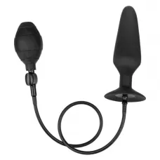 Черная анальная пробка с расширением COLT XXXL Pumper Plug with Detachable Hose - 16 см черный 