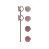 Набор из 4 розовых вагинальных шариков Valkyrie розовый 