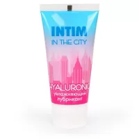 Увлажняющий лубрикант на водной основе Intim in the city Hyaluronic - 60 гр  