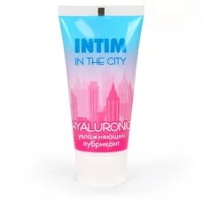 Увлажняющий лубрикант на водной основе Intim in the city Hyaluronic - 60 гр  