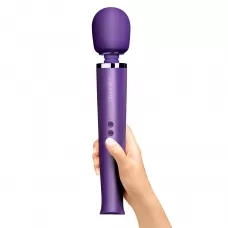 Фиолетовый вибратор Le Wand Rechargeable Vibrating Massager - 34 см фиолетовый 