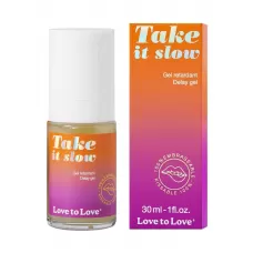 Пролонгирующий гель для мужчин Take It Slow - 30 мл  