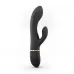 Черный вибратор-кролик Dorcel Glam Rabbit - 21 см черный 
