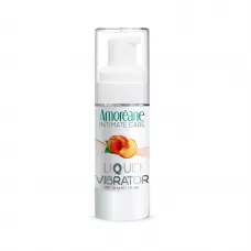 Жидкий вибратор со вкусом персика Amoreane Peach - 30 мл  