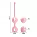 Нежно-розовые вагинальные шарики Kegel Tighten Up I нежно-розовый 
