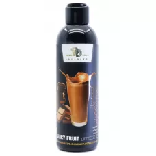 Интимный гель-смазка JUICY FRUIT с ароматом молочного шоколада - 200 мл  