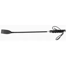 Черный классический гладкий стек со шнуровкой на ручке - 59 см черный 