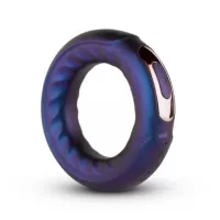 Фиолетовое эрекционное виброкольцо Saturn Vibrating Cock/Ball Ring фиолетовый 