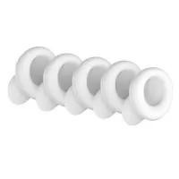 Комплект из 5 сменных насадок Number Two Climax Tips белый 