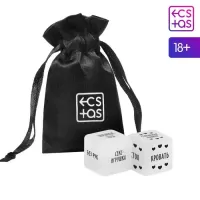 Кубики для двоих «Во власти страсти» в мешочке  