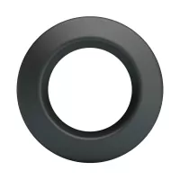 Черное эрекционное кольцо Brodan черный 