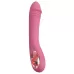 Розовый тонкий вибратор для точки G Slim G-Spot Rose - 21,4 см розовый 