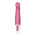 Вибратор Satisfyer Petting Hippo с загнутым кончиком - 22,9 см светло-бордовый 